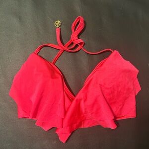 Red Halter Bralette